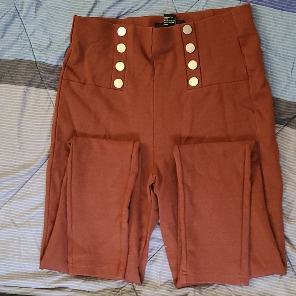 FOREVER 21 Rust Colored Pants/Leggings